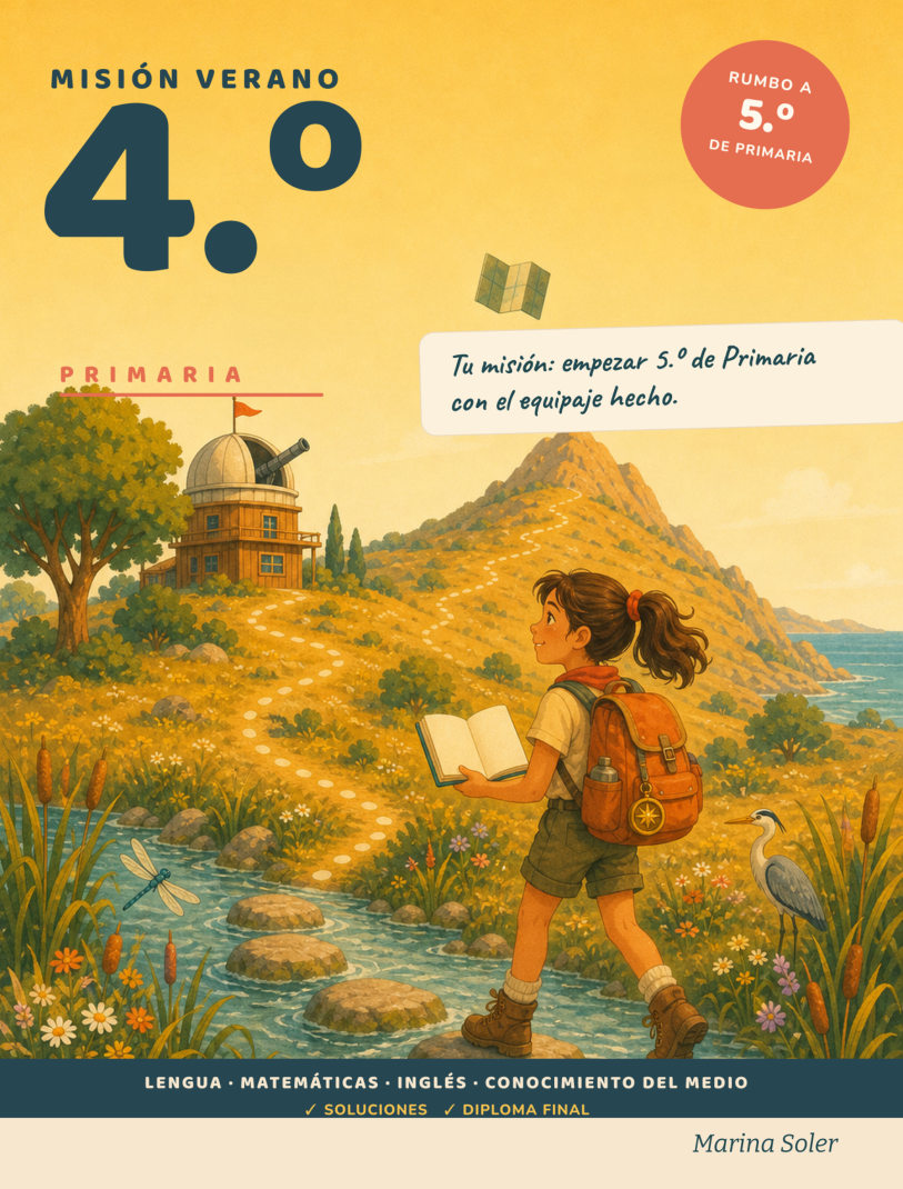 Misión Verano 4.º Primaria