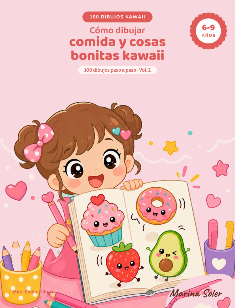 Cómo dibujar comida y cosas bonitas kawaii