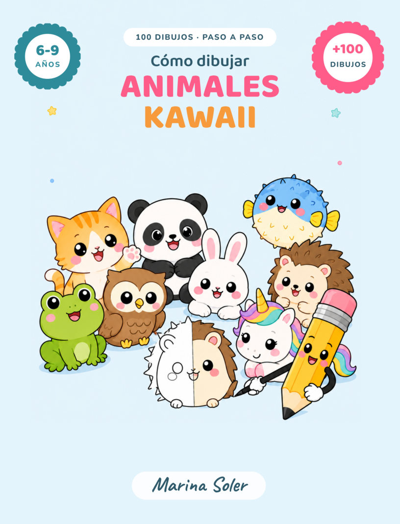 Cómo dibujar animales kawaii