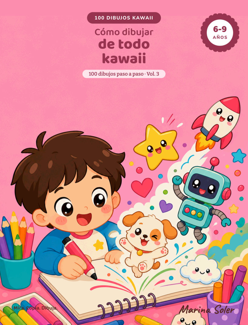 Cómo dibujar de todo kawaii