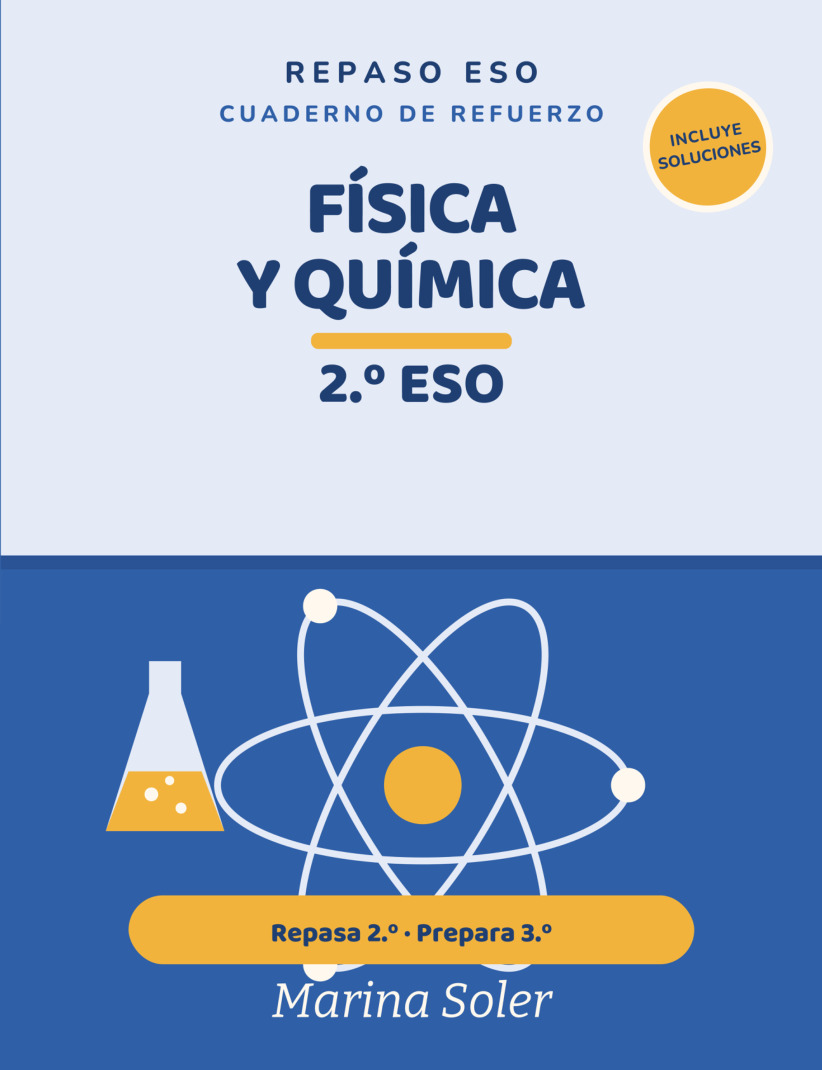 Física y Química 2.º ESO. Cuaderno de refuerzo