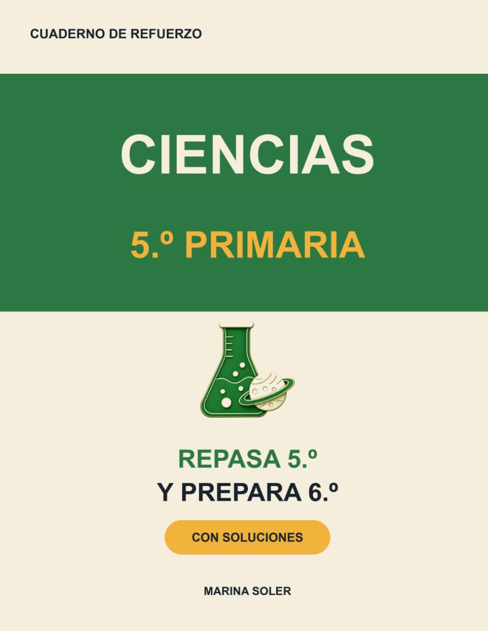 Ciencias 5.º Primaria · Cuaderno de refuerzo
