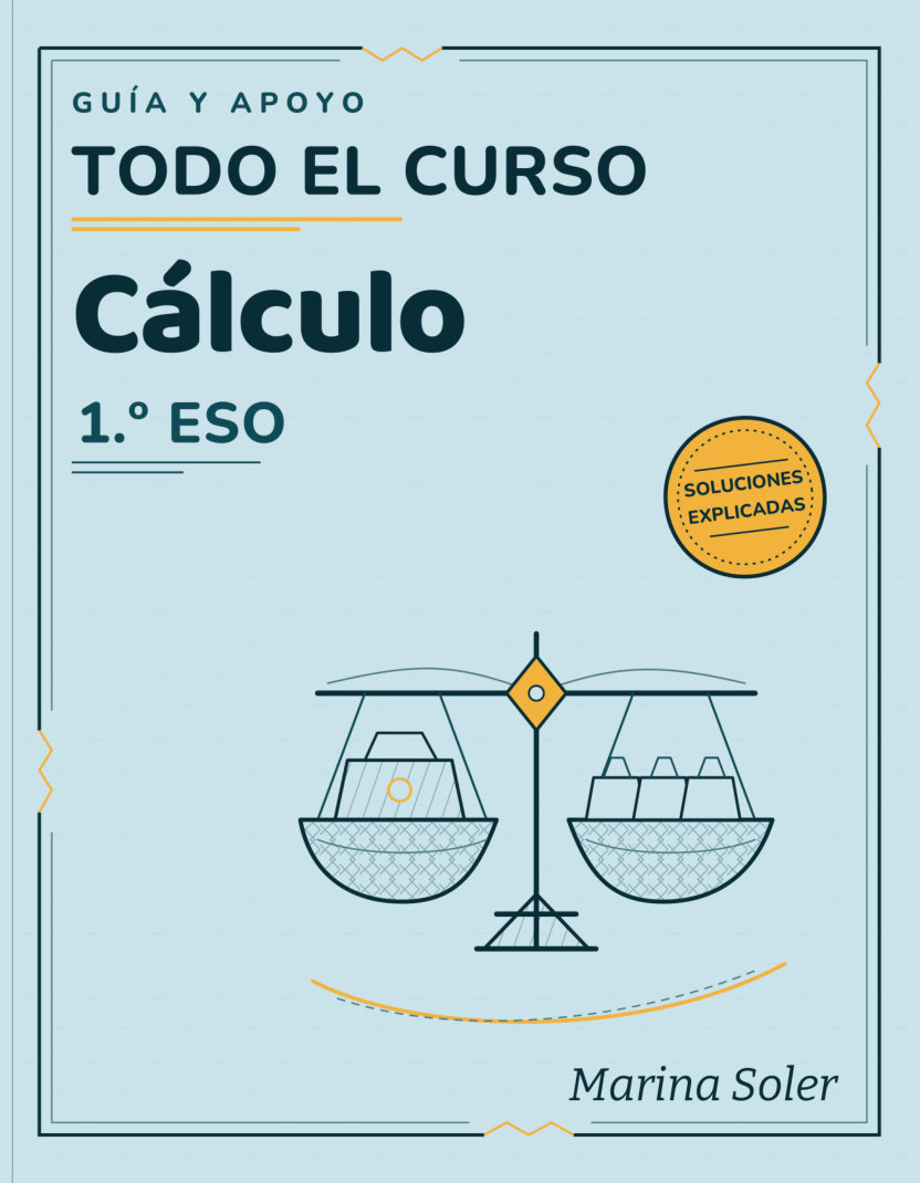 Cálculo 1.º ESO · Guía y apoyo