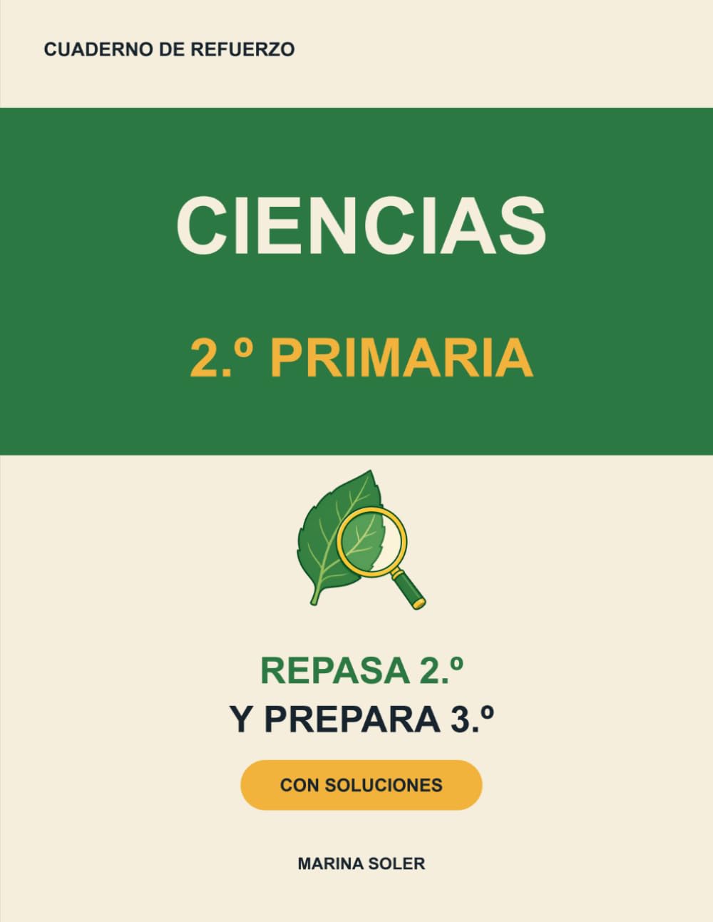 Ciencias 2.º Primaria · Cuaderno de refuerzo