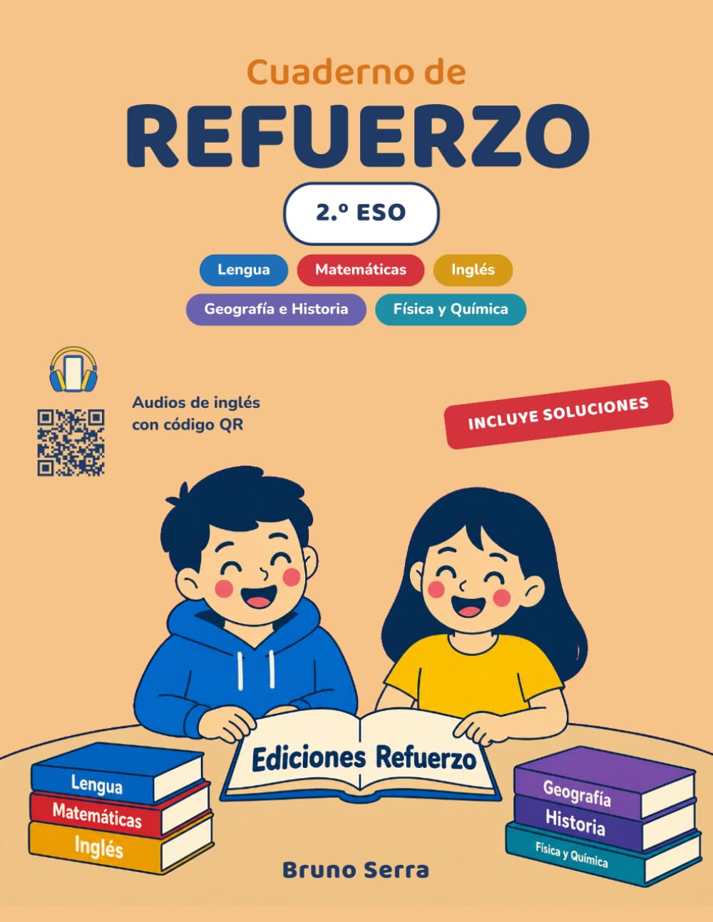 Refuerzo 2.º ESO · Cuaderno de repaso a color