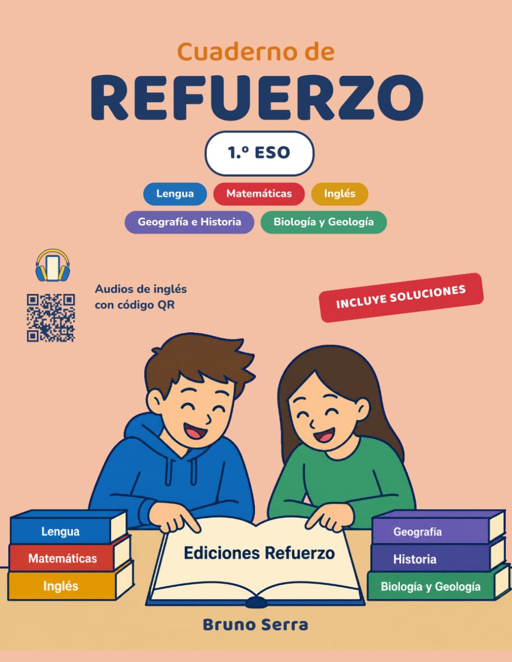Refuerzo 1.º ESO · Cuaderno de repaso a color