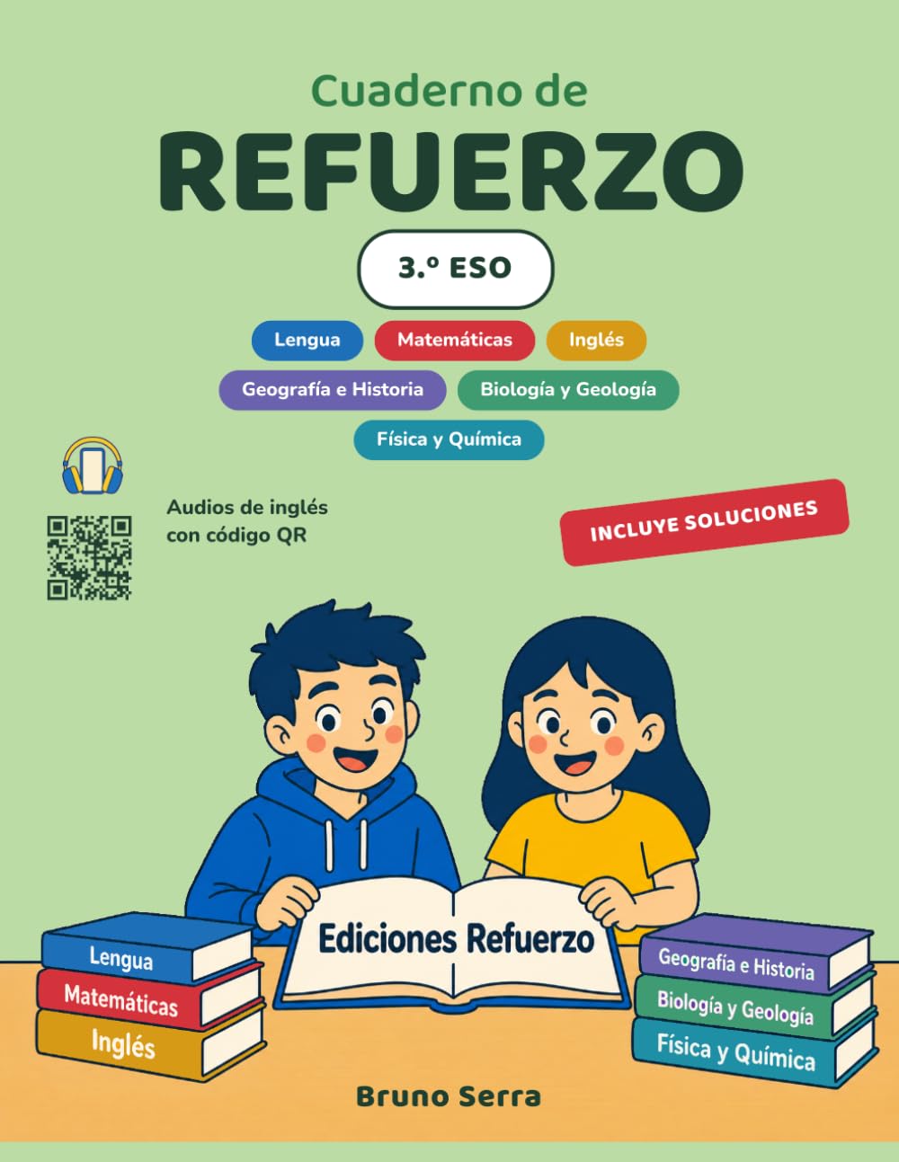 Refuerzo 3.º ESO · Cuaderno de repaso a color