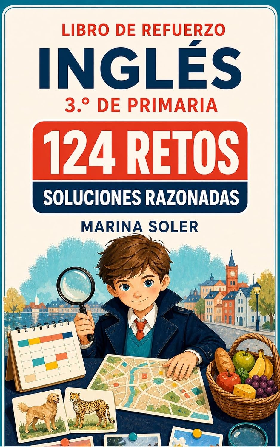 Inglés 3.º Primaria · 124 retos · Kindle