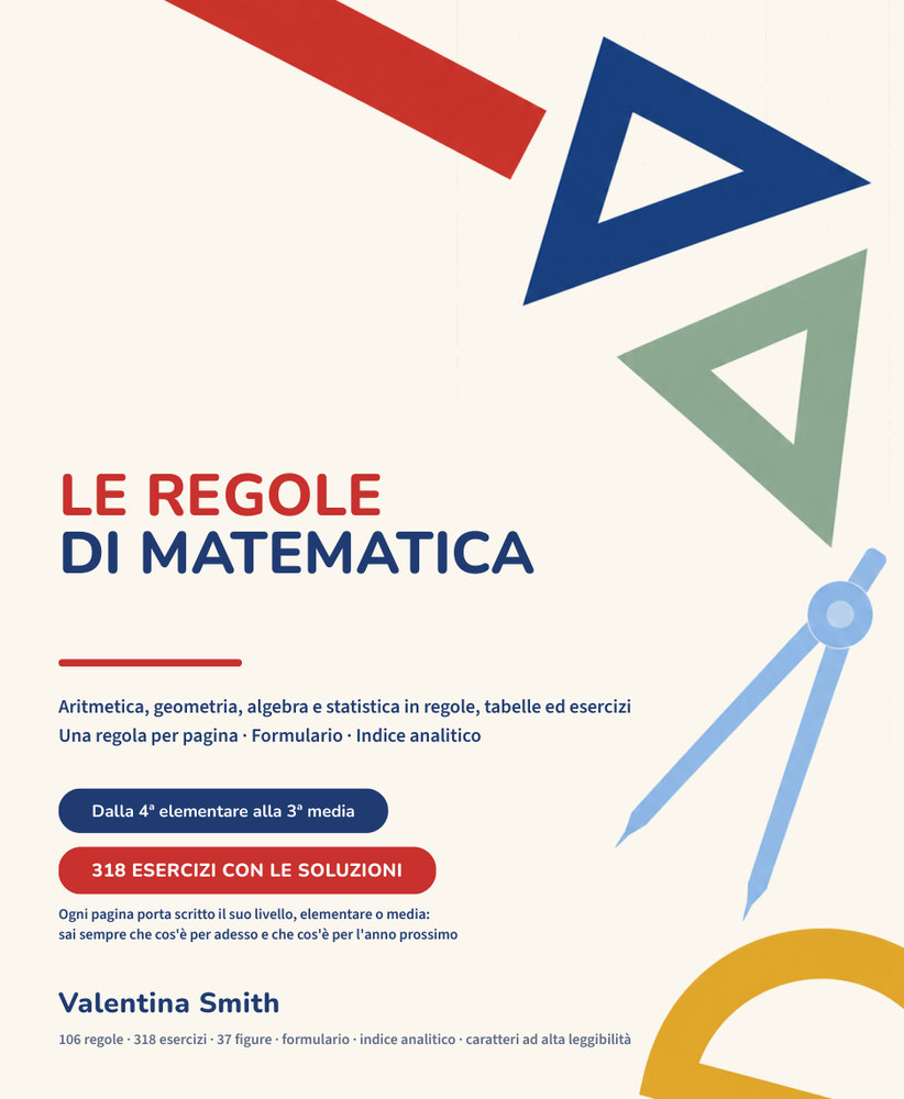 Copertina: Le Regole di Matematica a Colori