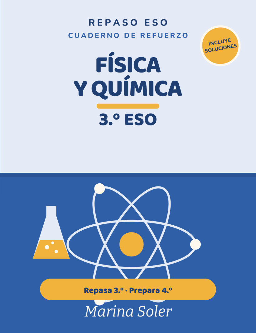 Física y Química 3.º ESO. Cuaderno de refuerzo