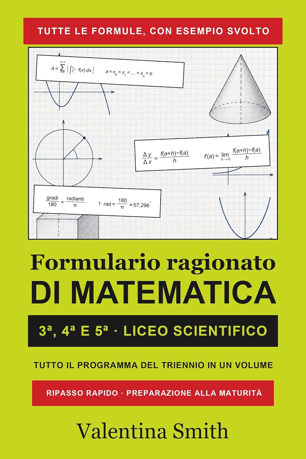 Copertina: Formulario ragionato di matematica · Kindle