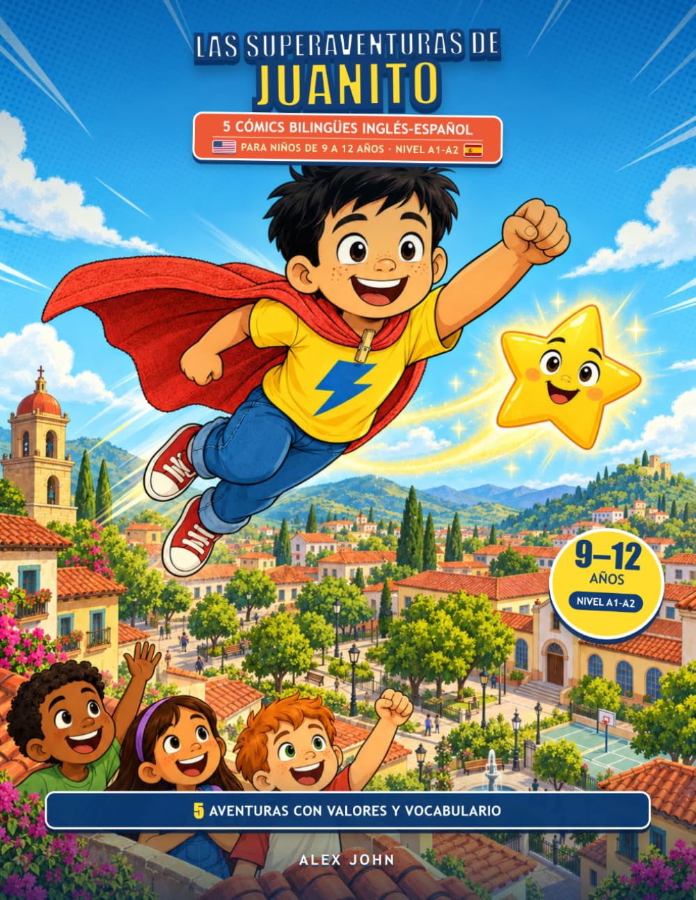 Las superaventuras de Juanito · 5 cómics bilingües