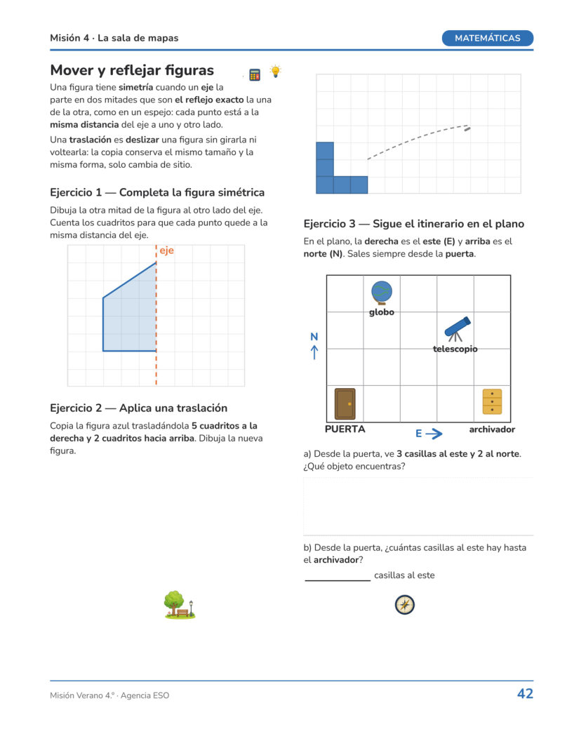 Página 45 del libro: Matemáticas