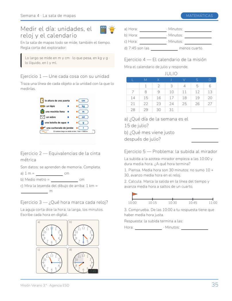 Página 39 del libro: Matemáticas