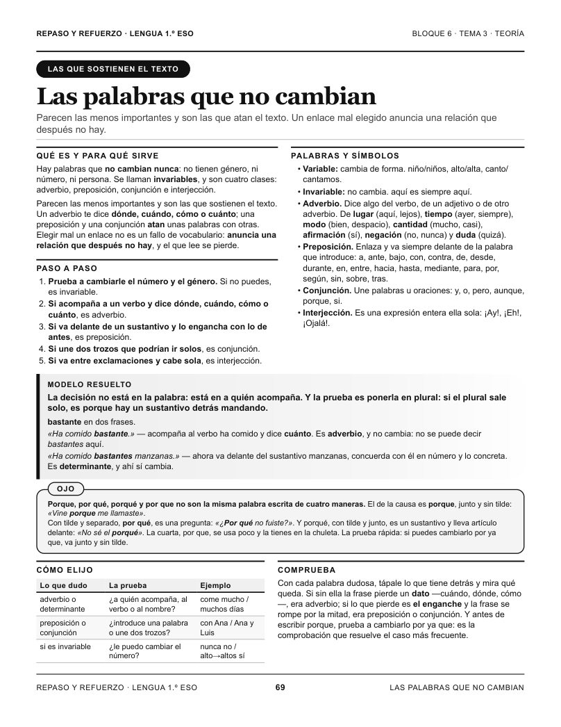 Página 69 del libro: Actividad del libro