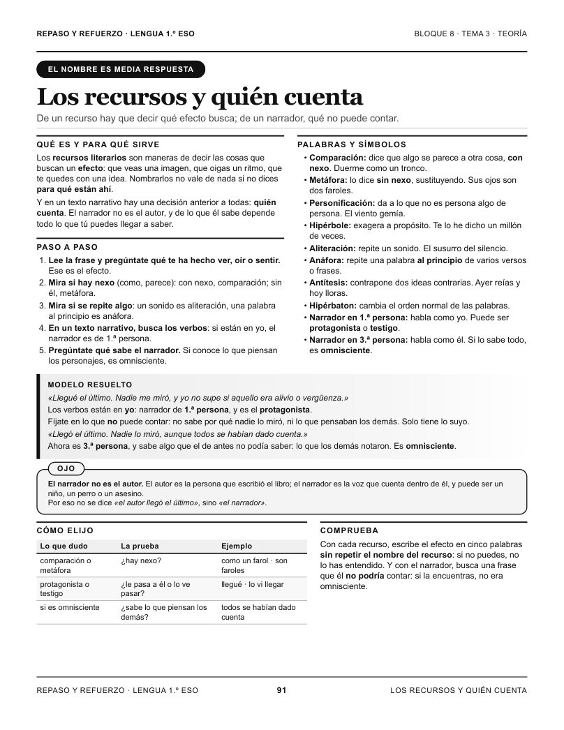 Página 91 del libro: Actividad del libro