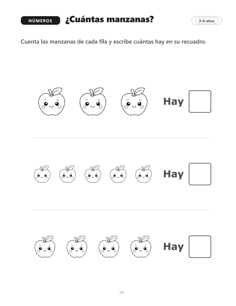 Conteo con dibujos