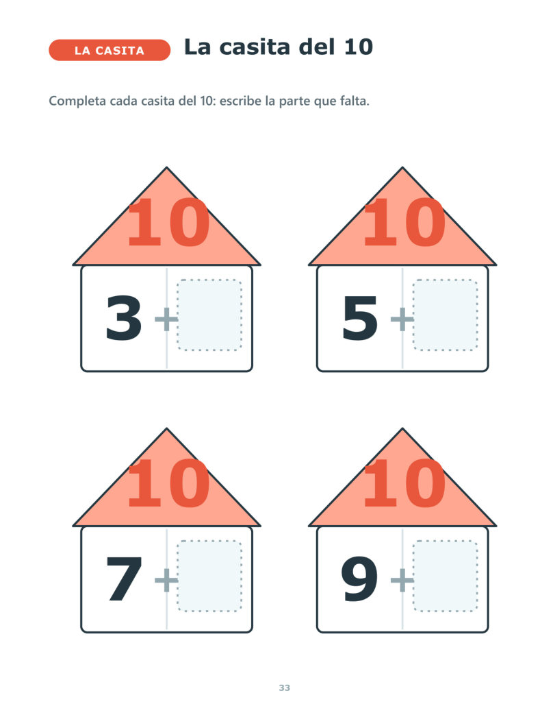 Página 33 del libro: Casita del 10
