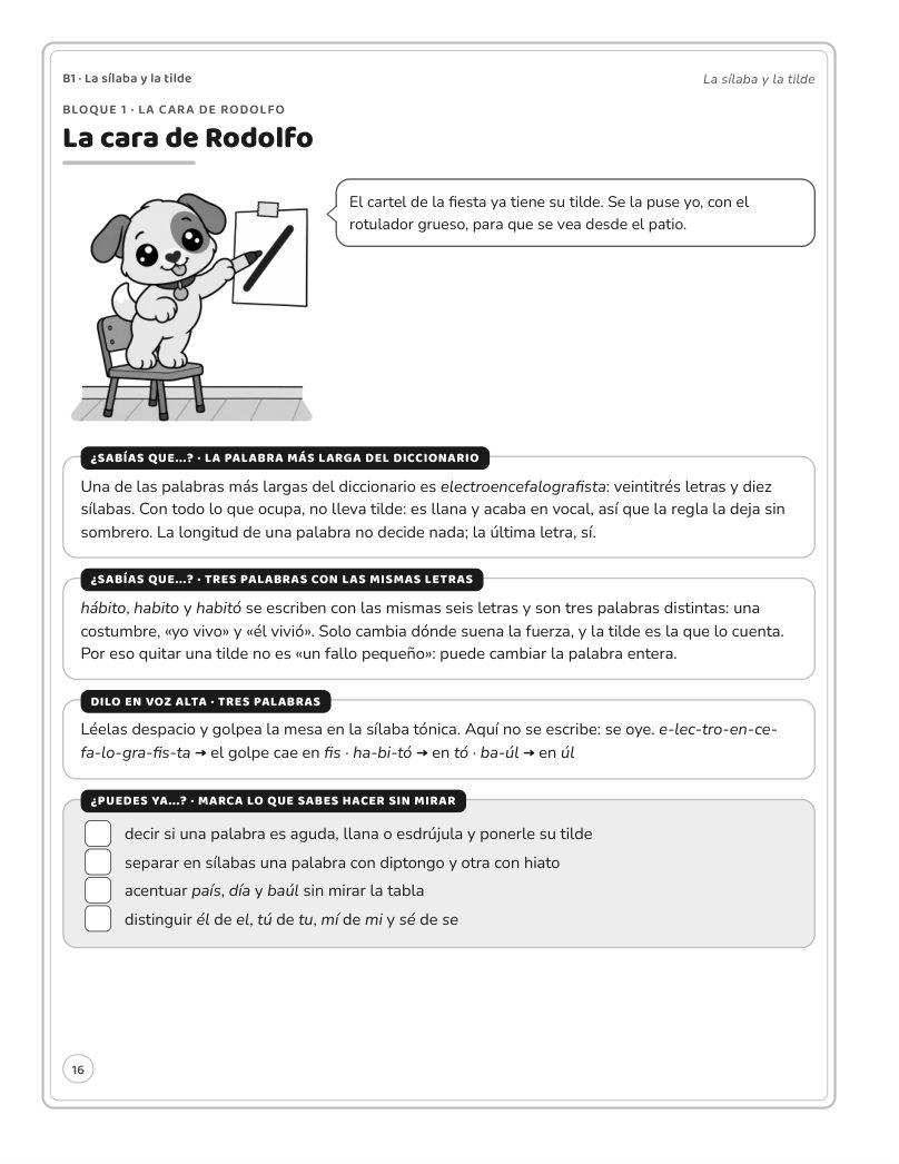 Actividad del libro