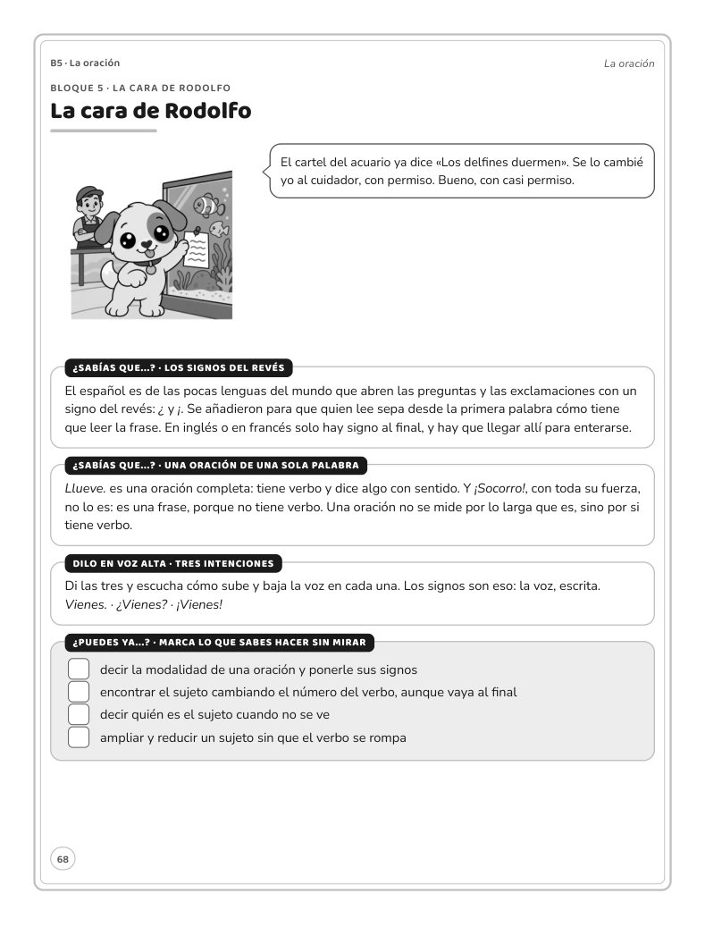 Página 68 del libro: Actividad del libro