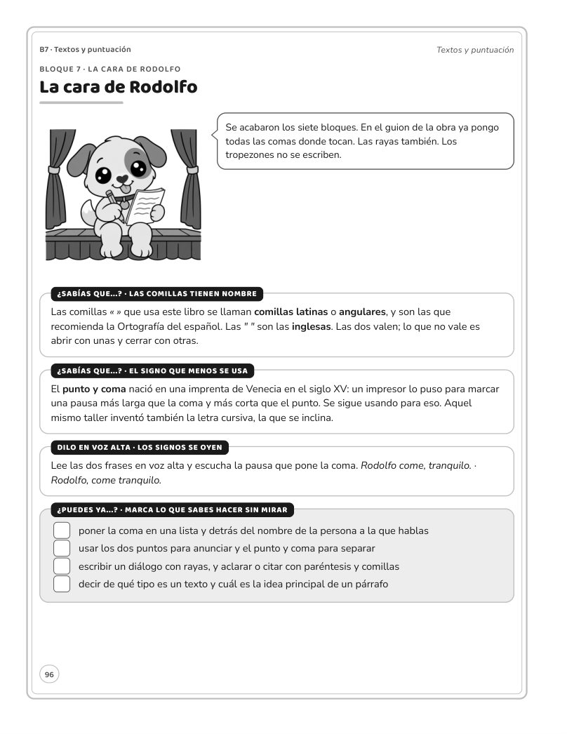 Página 96 del libro: Actividad del libro