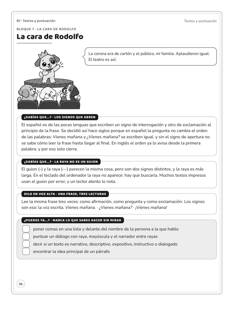 Página 96 del libro: Actividad del libro