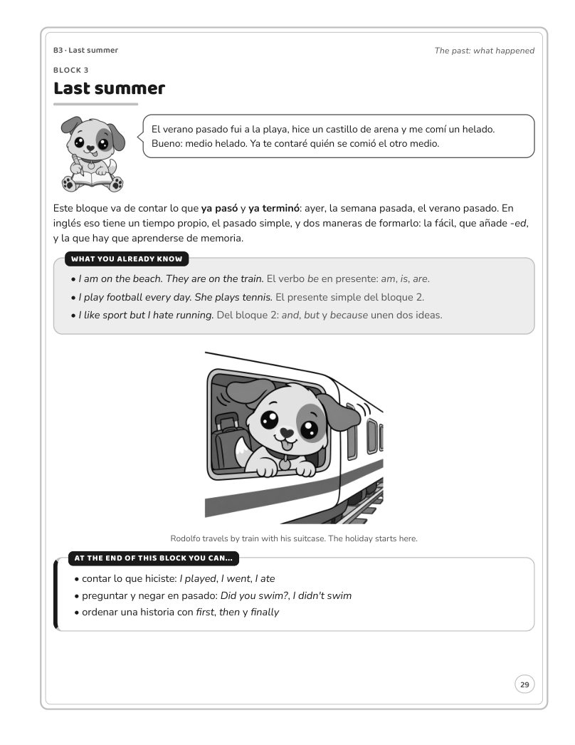 Página 29 del libro: Actividad del libro