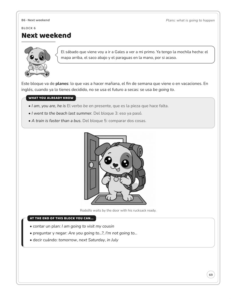 Página 69 del libro: Actividad del libro