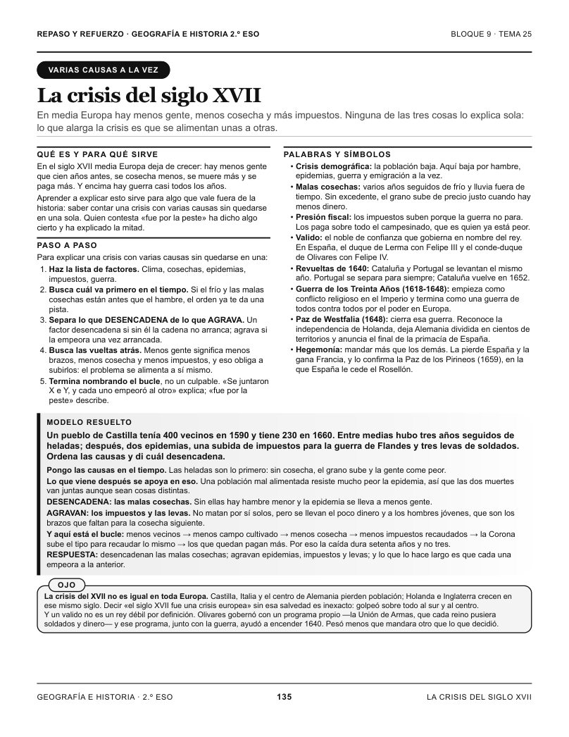 Página 135 del libro: Actividad del libro