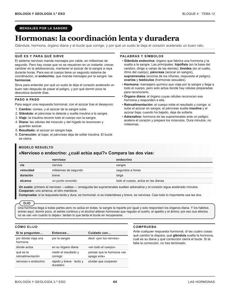 Página 44 del libro: Actividad del libro