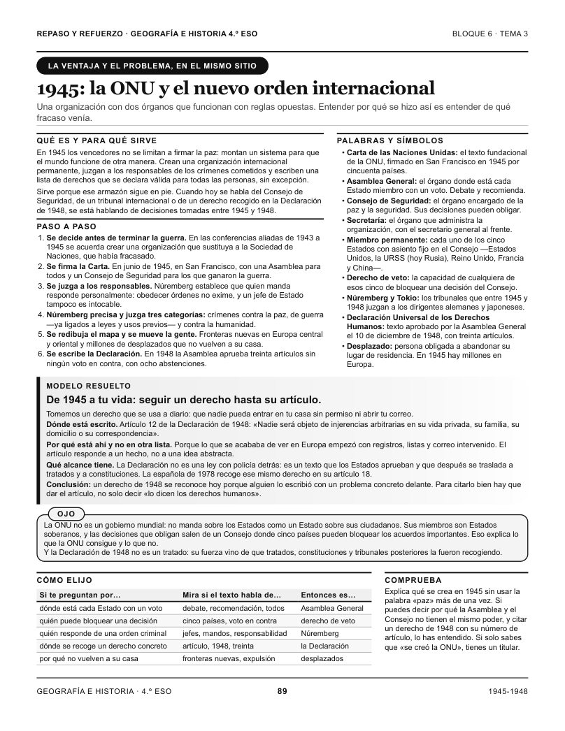 Página 89 del libro: Actividad del libro