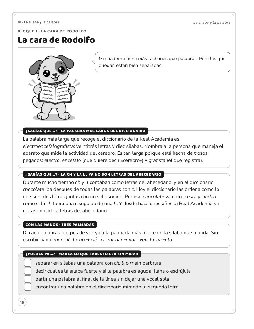 Actividad del libro