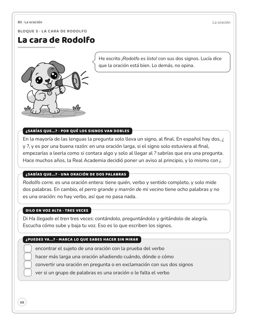 Página 68 del libro: Actividad del libro