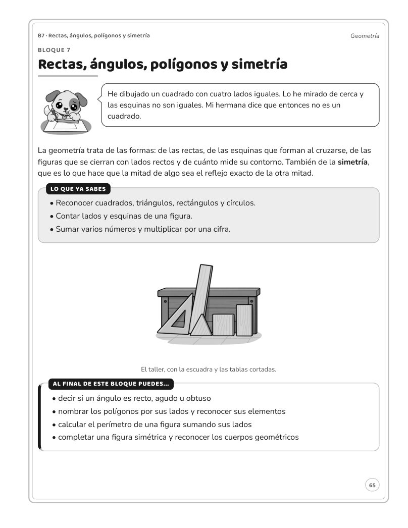 Página 65 del libro: Actividad del libro