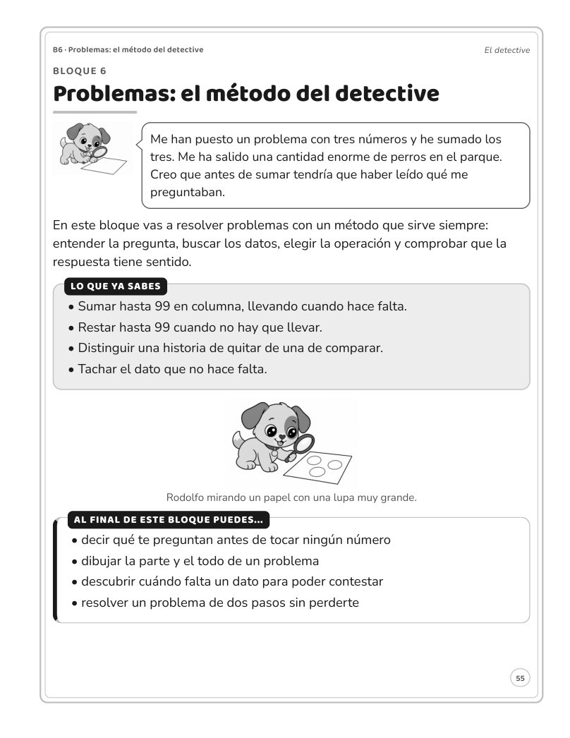 Página 55 del libro: Actividad del libro