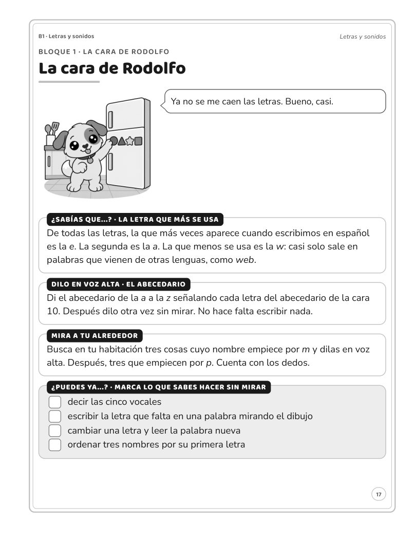 Actividad del libro