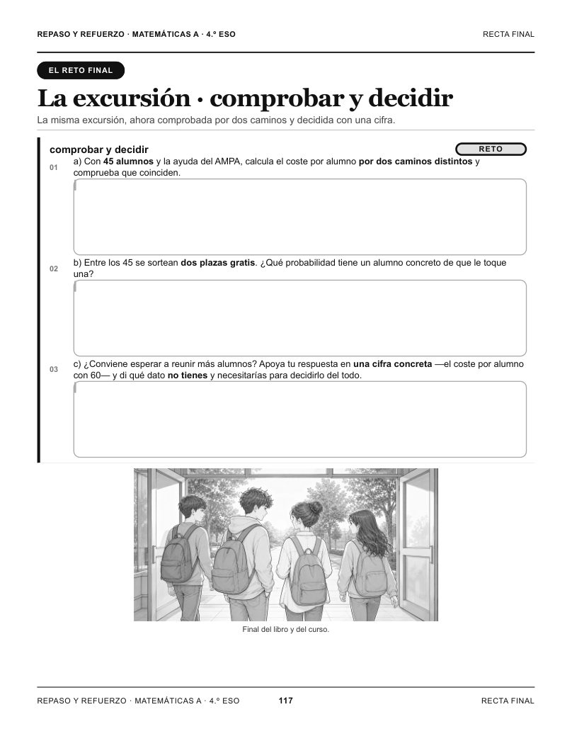 Página 117 del libro: Actividad del libro