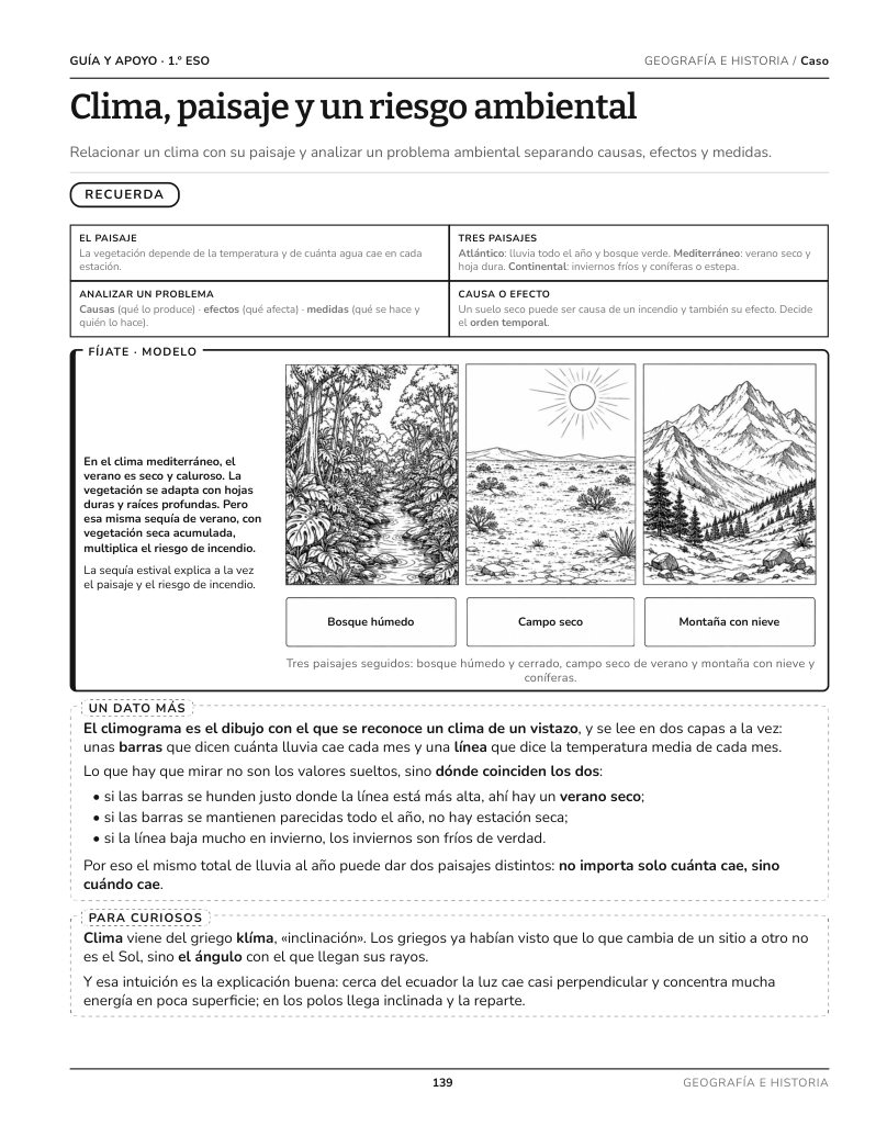 Página 139 del libro: Geografía e Historia