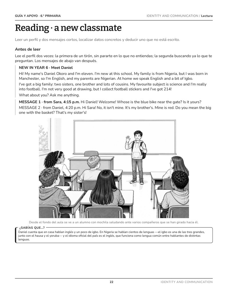 Actividad del libro