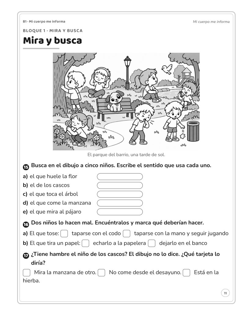 Actividad del libro