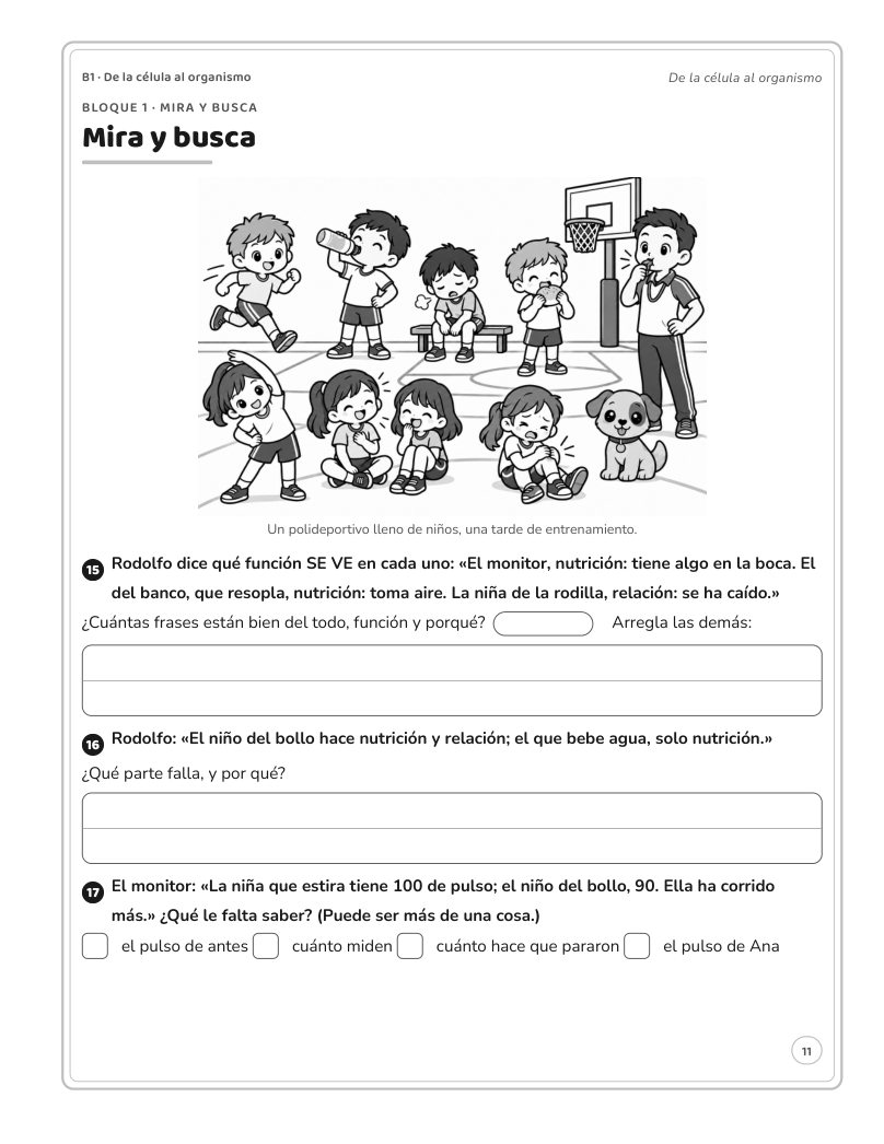 Actividad del libro