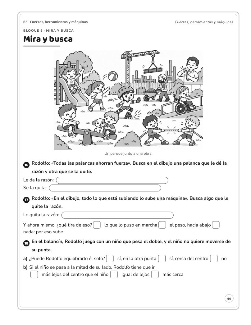 Página 49 del libro: Actividad del libro