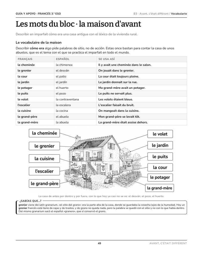 Página 49 del libro: Actividad del libro