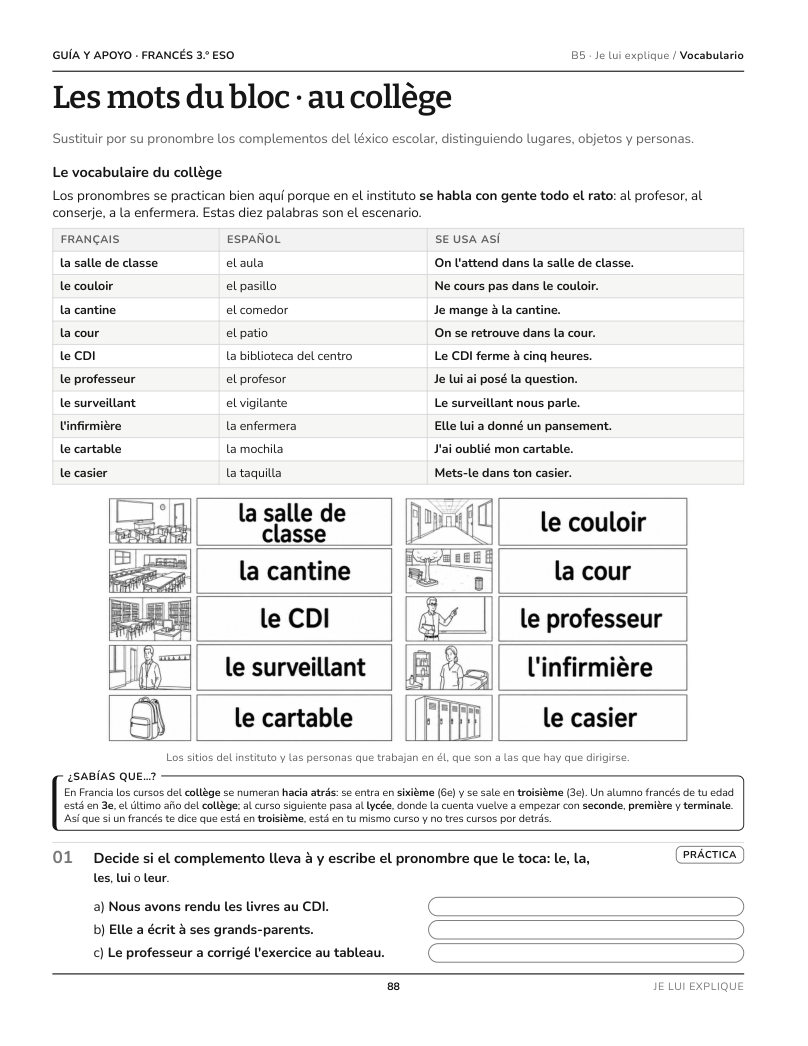 Página 88 del libro: Actividad del libro