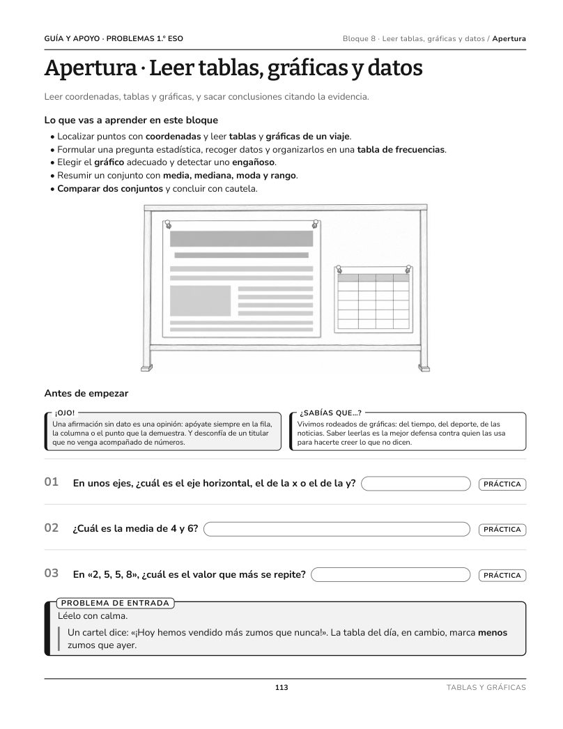 Página 113 del libro: Actividad del libro
