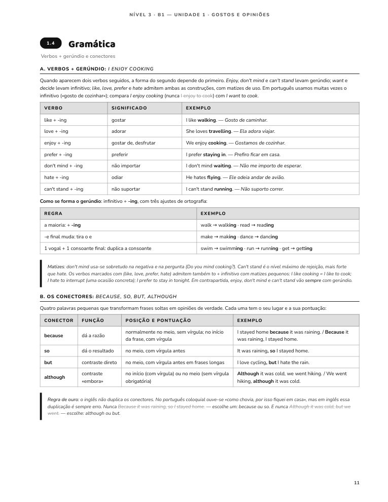 Amostra 2 · Gramática