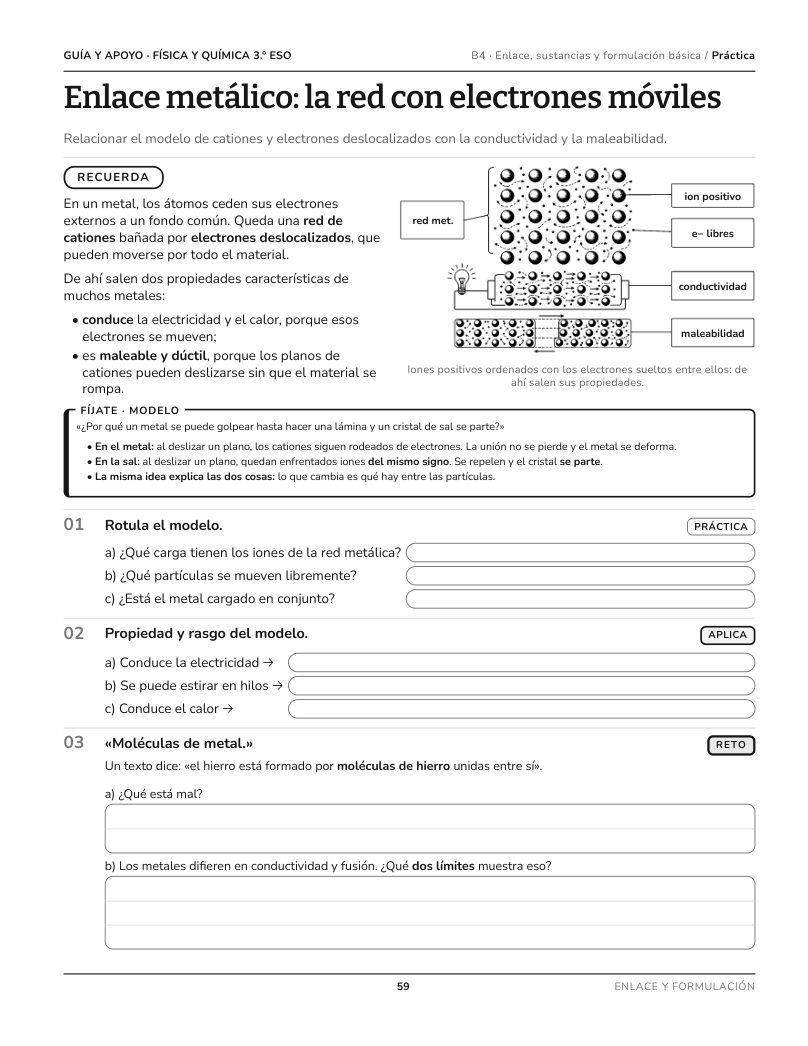 Página 59 del libro: Actividad del libro