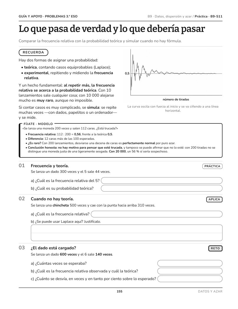 Página 155 del libro: Actividad del libro
