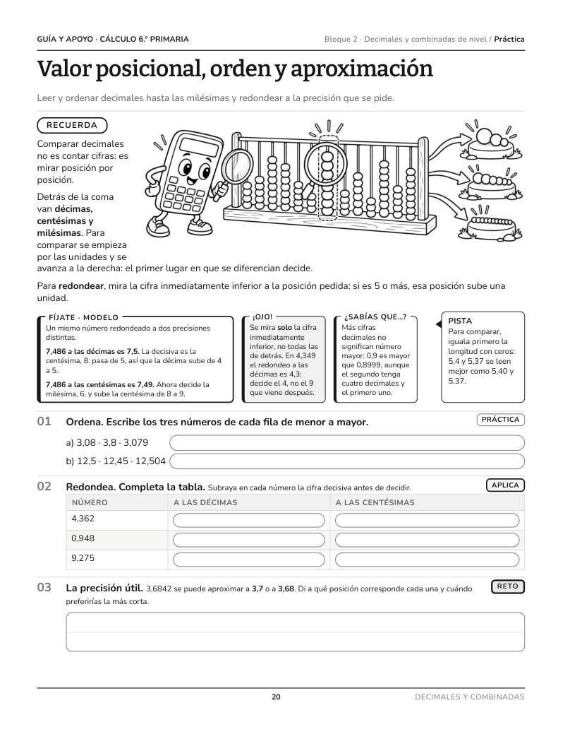 Actividad del libro