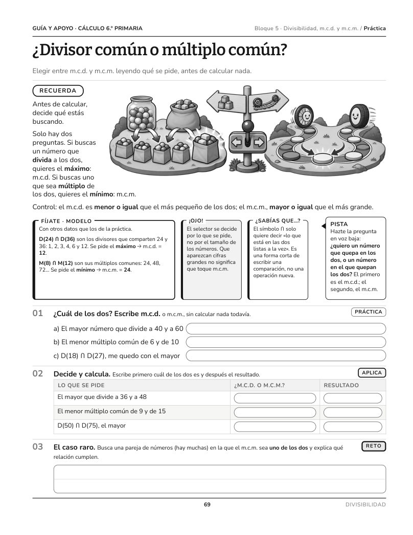 Página 69 del libro: Actividad del libro